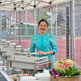 Freundlich Thailändisch Essen Buffet Catering
