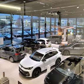 VW Showroom hoffmann automobile in Aesch