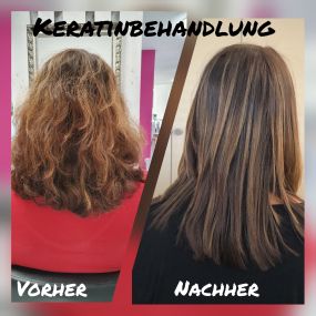 Keratinbehandlung