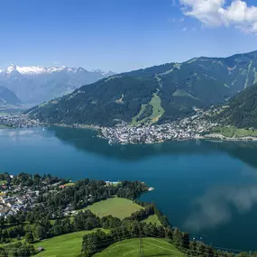 Zell am See ist die Region mit Gletscher, Berge und See