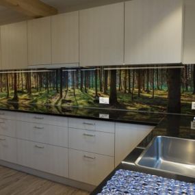 Küchenrückwand mit Motiv