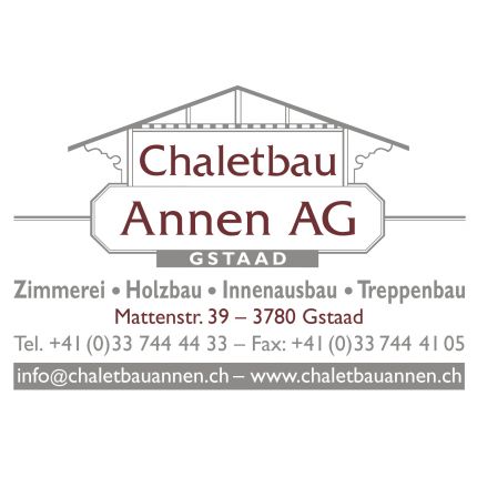 Logo von Chaletbau Annen AG