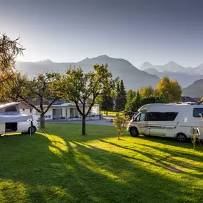 Campingplatz in Interlaken, JungfrauCamp