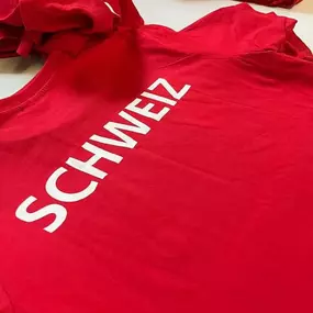 Gymkhana 2023. Wir drucken die T-Shirts und drücken die Daumen für die Schweiz!