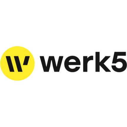 Logo von werk5 ag - Textildruckerei + Stickerei. Ihr Profi für Firmen-, Workwear- und Vereinsbekleidung Region Solothurn und Bern