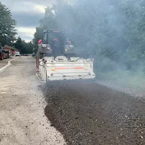 Wege und Strassenbau Asphalt fräsen