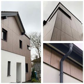 Fassadenverkleidung und thermischer Dachsanierung - Posch  Dachdecker & Spengler