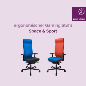 ergonomischer Gaming Stuhl Space & Sport - gesund arbeiten aus Bergheim bei Salzburg