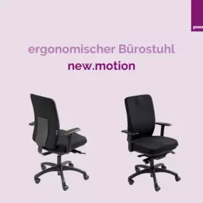 new.motion ergonomischer Drrehstuhl - gesund arbeiten