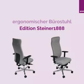 Ergonomischer Bürostuhl Edition Steiner 1888 - gesund arbeiten