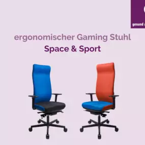 ergonomischer Gaming Stuhl Space & Sport - gesund arbeiten aus Bergheim bei Salzburg