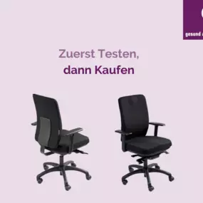 Kostenlos Bürostuhl testen new.motion - gesund arbeiten