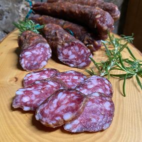 Fleisch & Spezialitäten, Gempeler Metzg, Vogellisi Trockenwurst, Adelboden