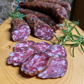 Fleisch & Spezialitäten, Gempeler Metzg, Vogellisi Trockenwurst, Adelboden