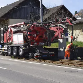 Schienen- und Trassereinigung