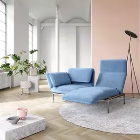 Sofa Mod. Roro medium von Brühl. Der Verwandlungskünstler mit Relaxfunktionen und Schlafmöglichkeit. Als Sessel, Sofa und Eckpolstergruppe erhältlich