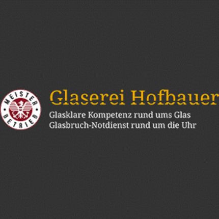 Logotyp från Glaserei Hofbauer
