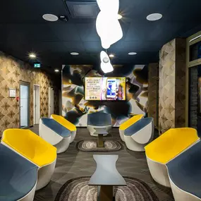 Lobby seating area