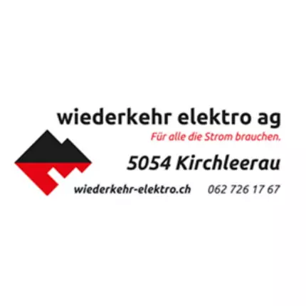 Logotipo de wiederkehr elektro ag