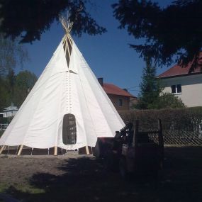 Bild von Historische Zelte und Dekorationen