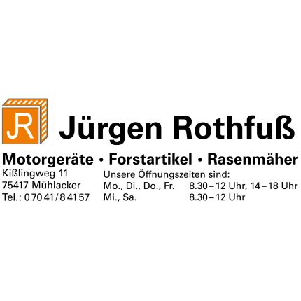 Logotyp från Jürgen Rothfuß Motorgeräte