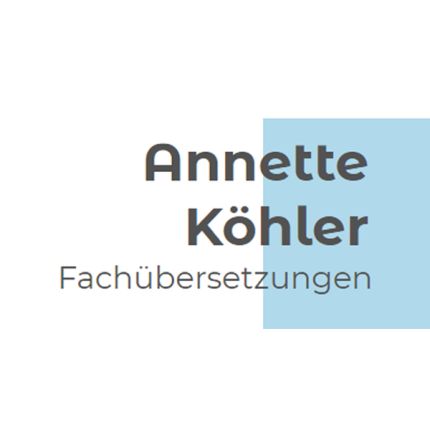 Logo from Annette Köhler Übersetzungen