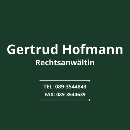 Logo von Rechtsanwaltskanzlei Gertrud Hofmann | München