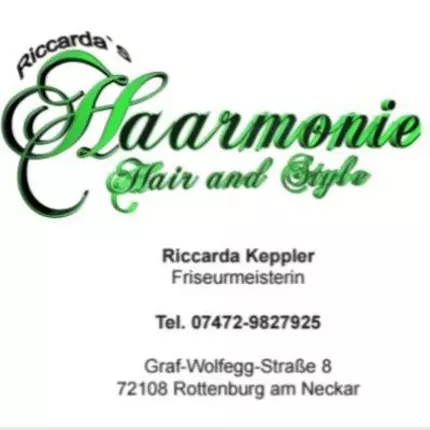 Logo da Riccardas Haarmonie Hair & Style