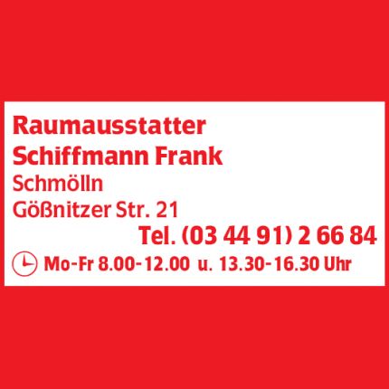 Logo fra Raumausstatter Frank Schiffmann