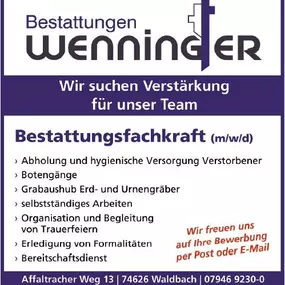 Bild von Bestattungen Wenninger
