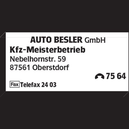 Logo van Auto Besler GmbH