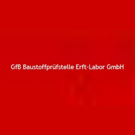 Logo von GfB Baustoffprüfstelle Erft-Labor GmbH