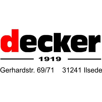 Logo fra Modehaus Decker