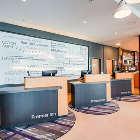 Premier Inn Mannheim City Centre hotel reception