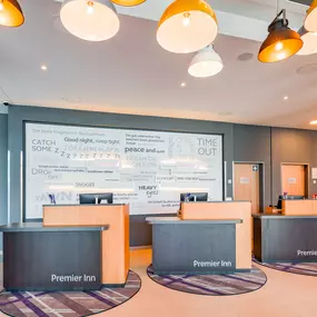 Premier Inn Mannheim City Centre hotel reception