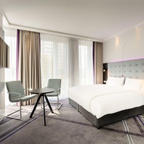 Premier Inn Berlin Alexanderplatz hotel  accessible room with lowered bed
