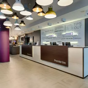 Premier Inn Berlin Alexanderplatz hotel  reception