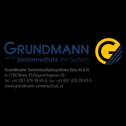 Logotyp från Grundmann Sonnenschutzsysteme GesmbH