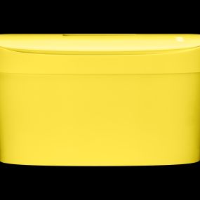 Hygiene-Behälter No Touch Gelb