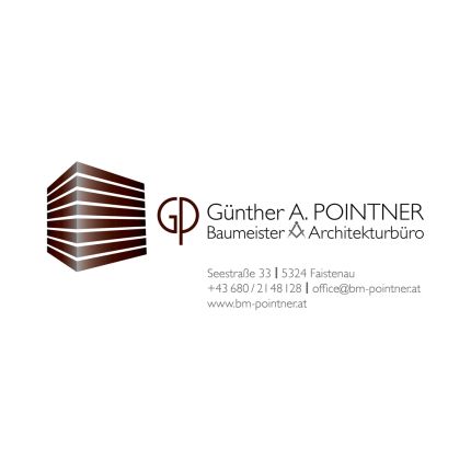 Logo von Baumeister Günther A. Pointner