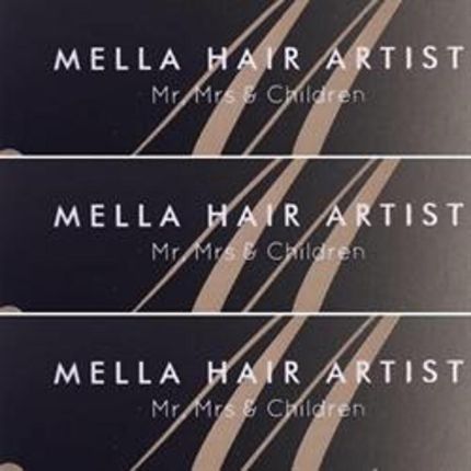 Logo da Mella Hair Artist