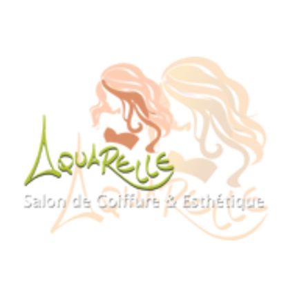 Logotipo de Aquarelle, salon de coiffure