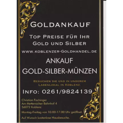 Logo da Koblenzer Goldhandel Goldankauf