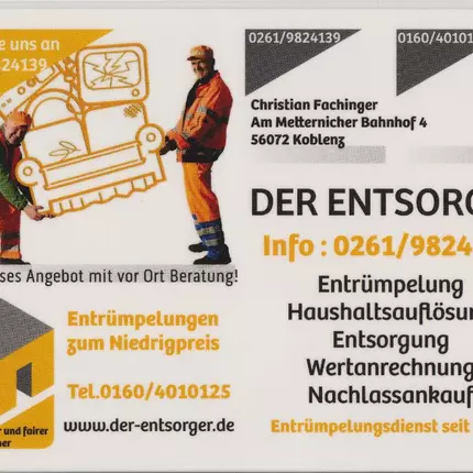 Logo od Der Entsorger Entrümpelungsdienst