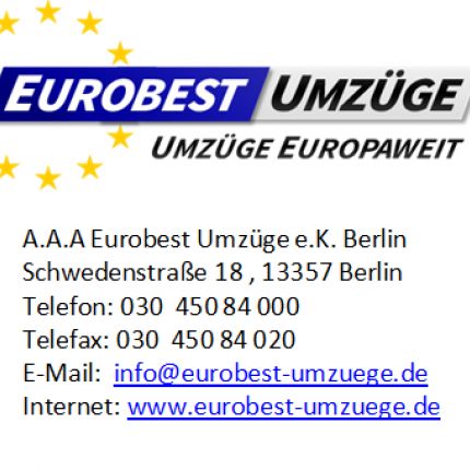 Logotyp från Eurobest Umzüge Berlin