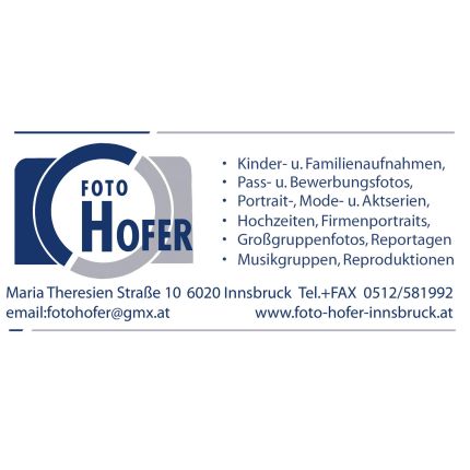 Logo fra Foto Hofer