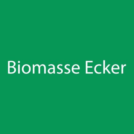 Logo van Biomasse Ecker GmbH&Co.KG