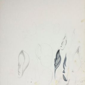 Skizze zu Ohren Kinskis in Nosferatu - Künstler | Henning von Gierke | Gemälde | München