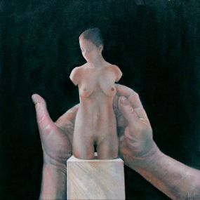 Still mit meinen Händen und Torso - Künstler | Henning von Gierke | Gemälde | München
