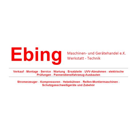 Logo da J. Ebing Maschinen- und Gerätehandel e. K.